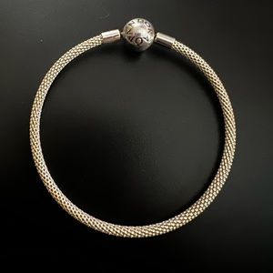 Pandora mesh bracelet